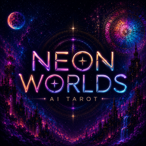 Neon Worlds: AI Tarot logo