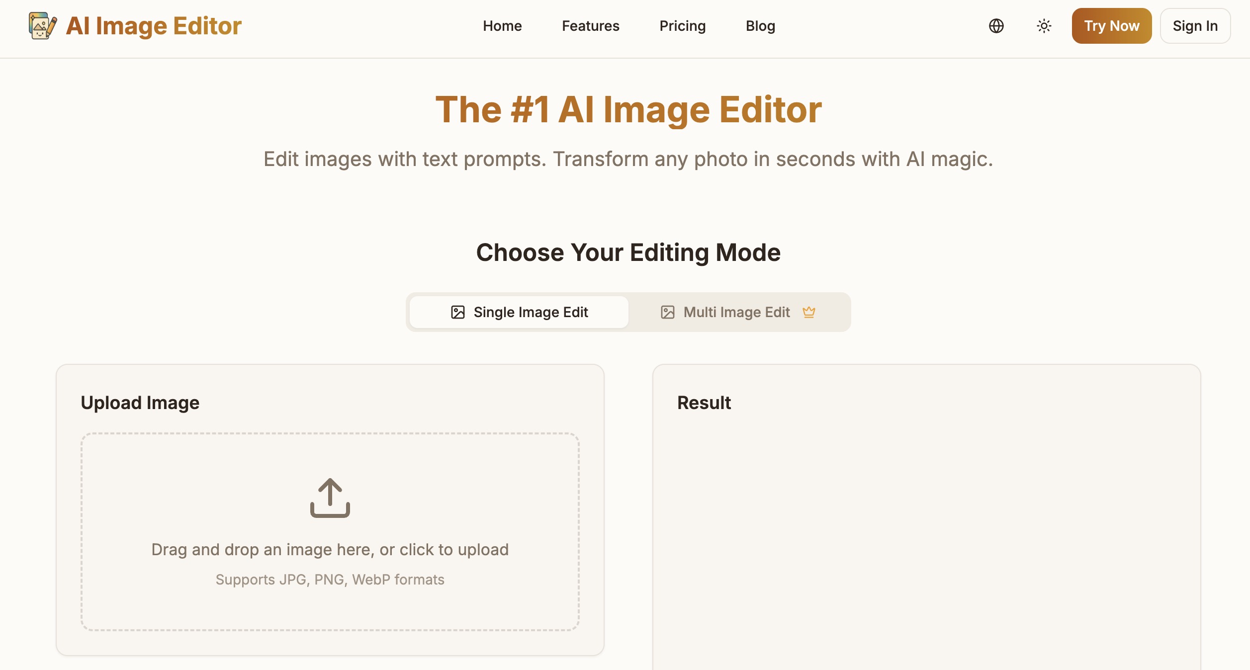 AI Image Editor