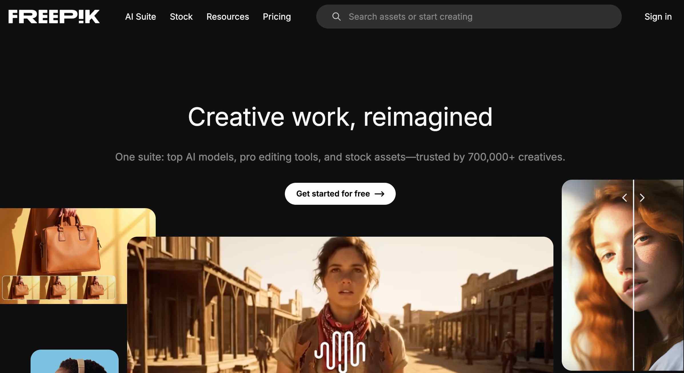 Freepik AI Creative Suite