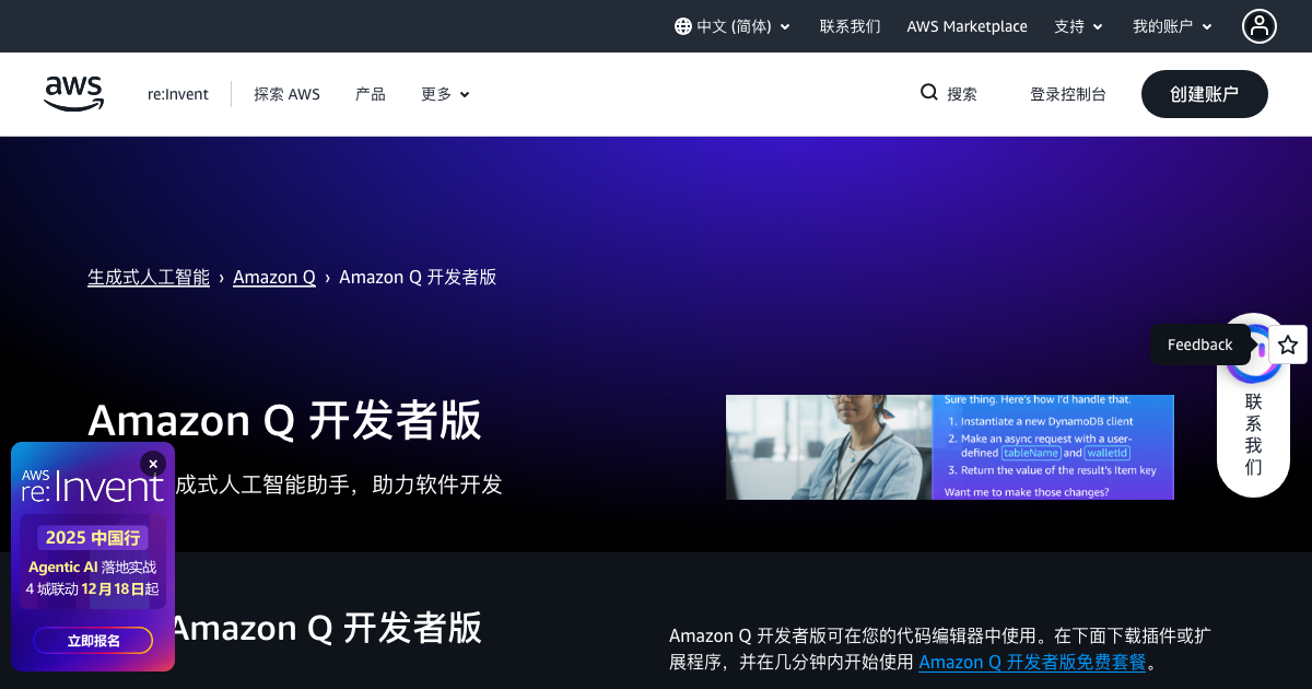 Amazon Q Developer Edition