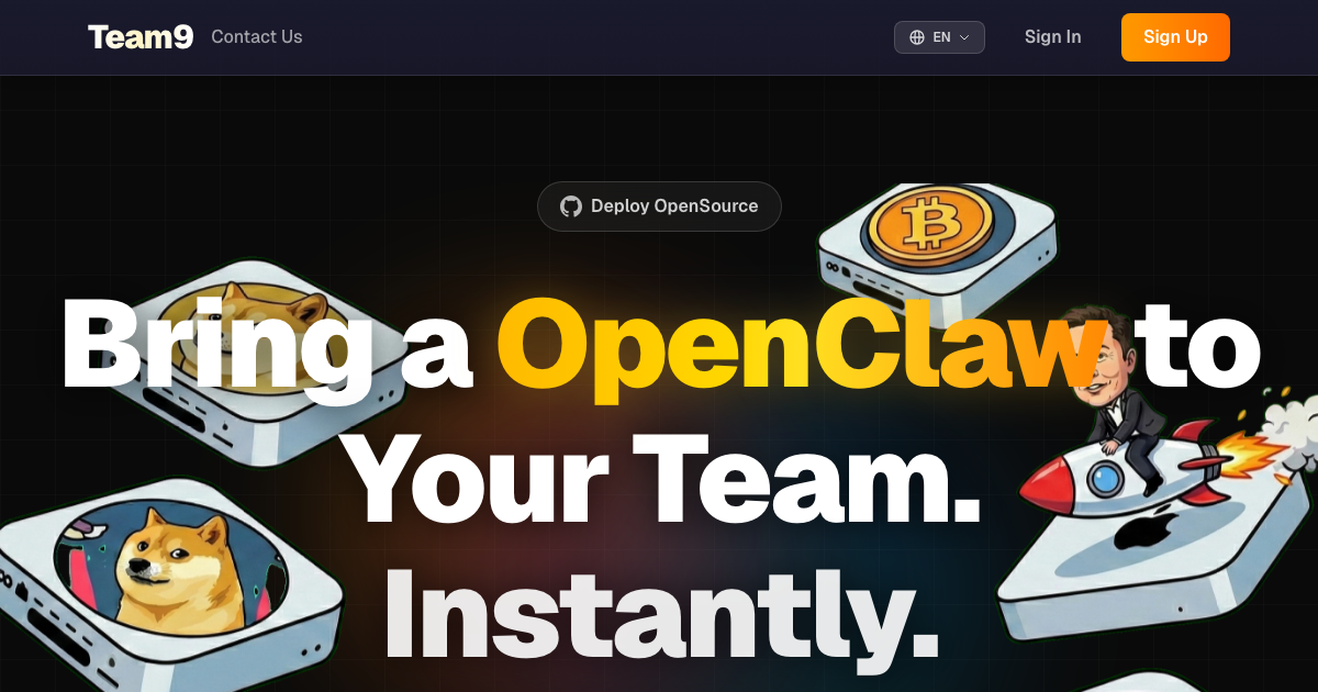 Team9 - OpenClaw AI Agent