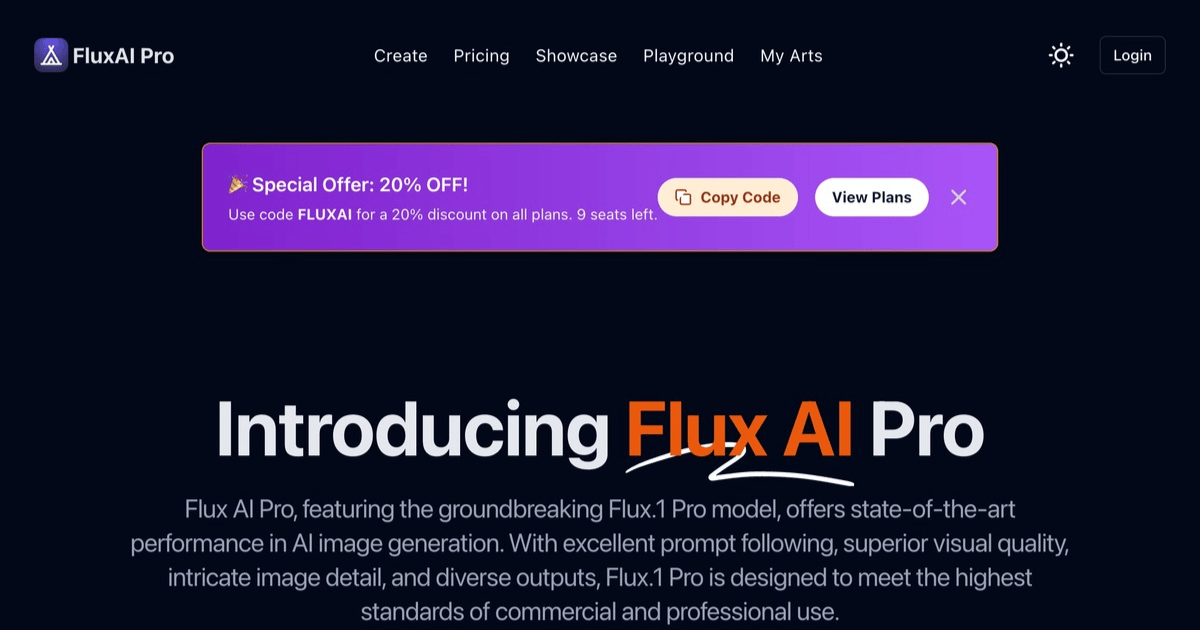 Flux AI Pro