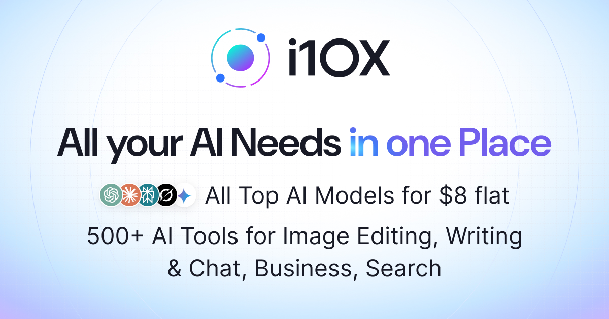 i10X: AI Agent Marketplace
