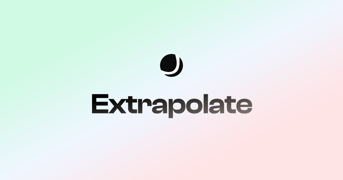 Extrapolate