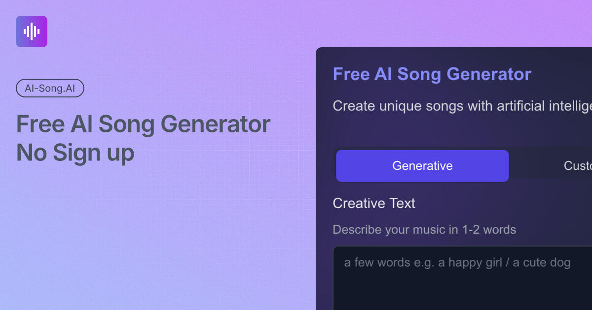 AI Song Generator